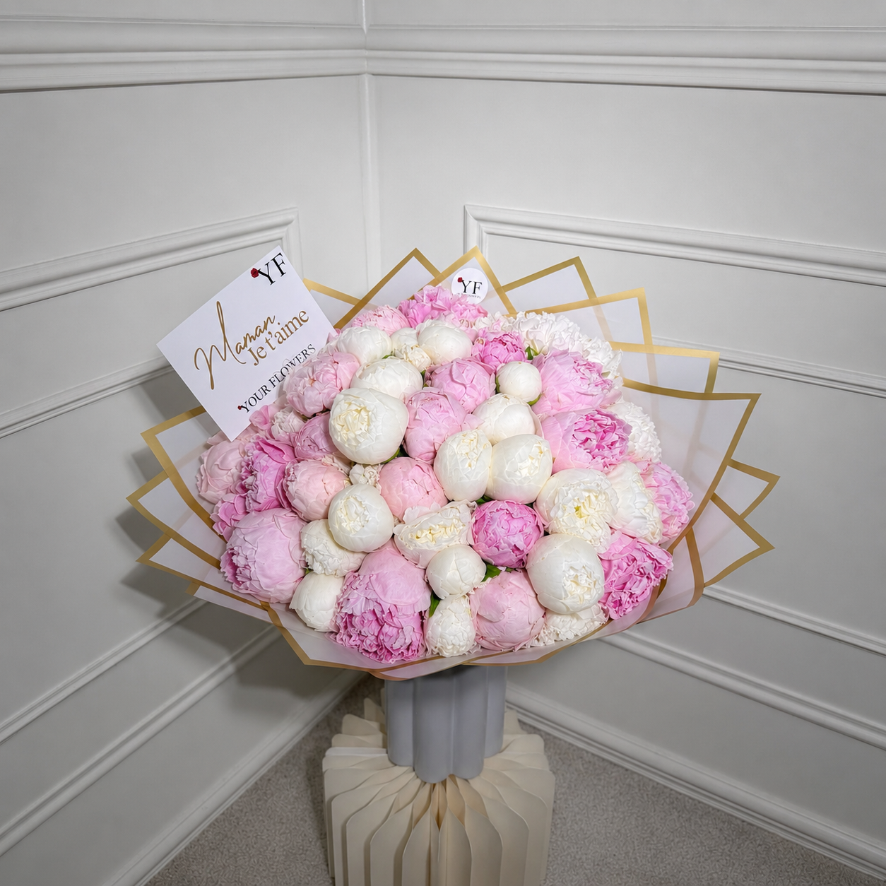 Bouquet de Pivoines Élégance