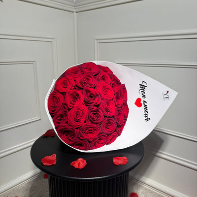 Bouquets de roses rouges