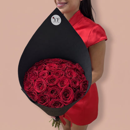 Bouquet à Composer, vu de trois quarts
