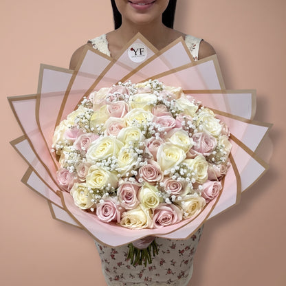 Bouquet Ambre, porté par notre fleuriste