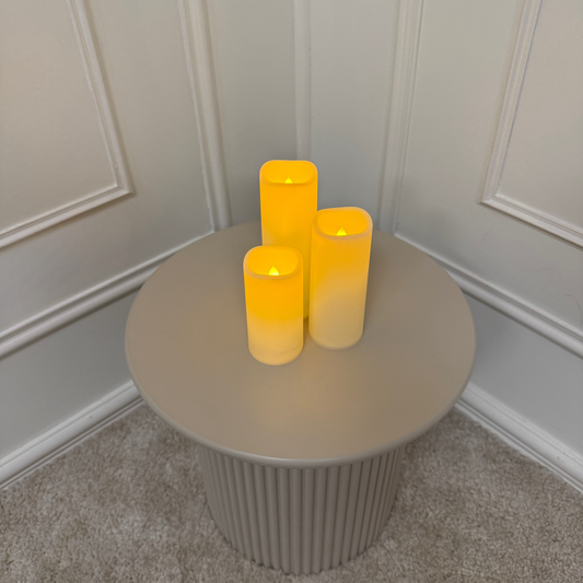 Lot de 3 Bougies