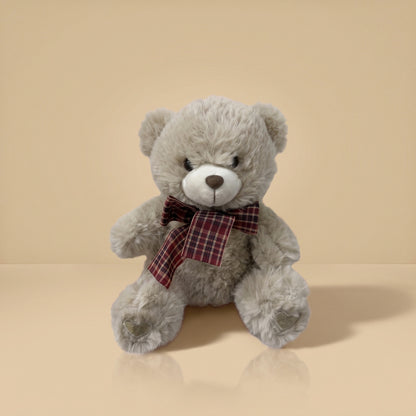 Charle Petit Ours grey, seul sur fond studio