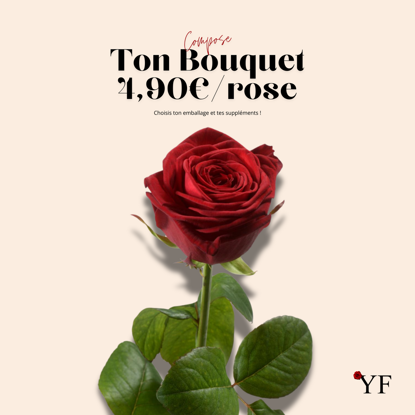 Personnalises ton bouquet