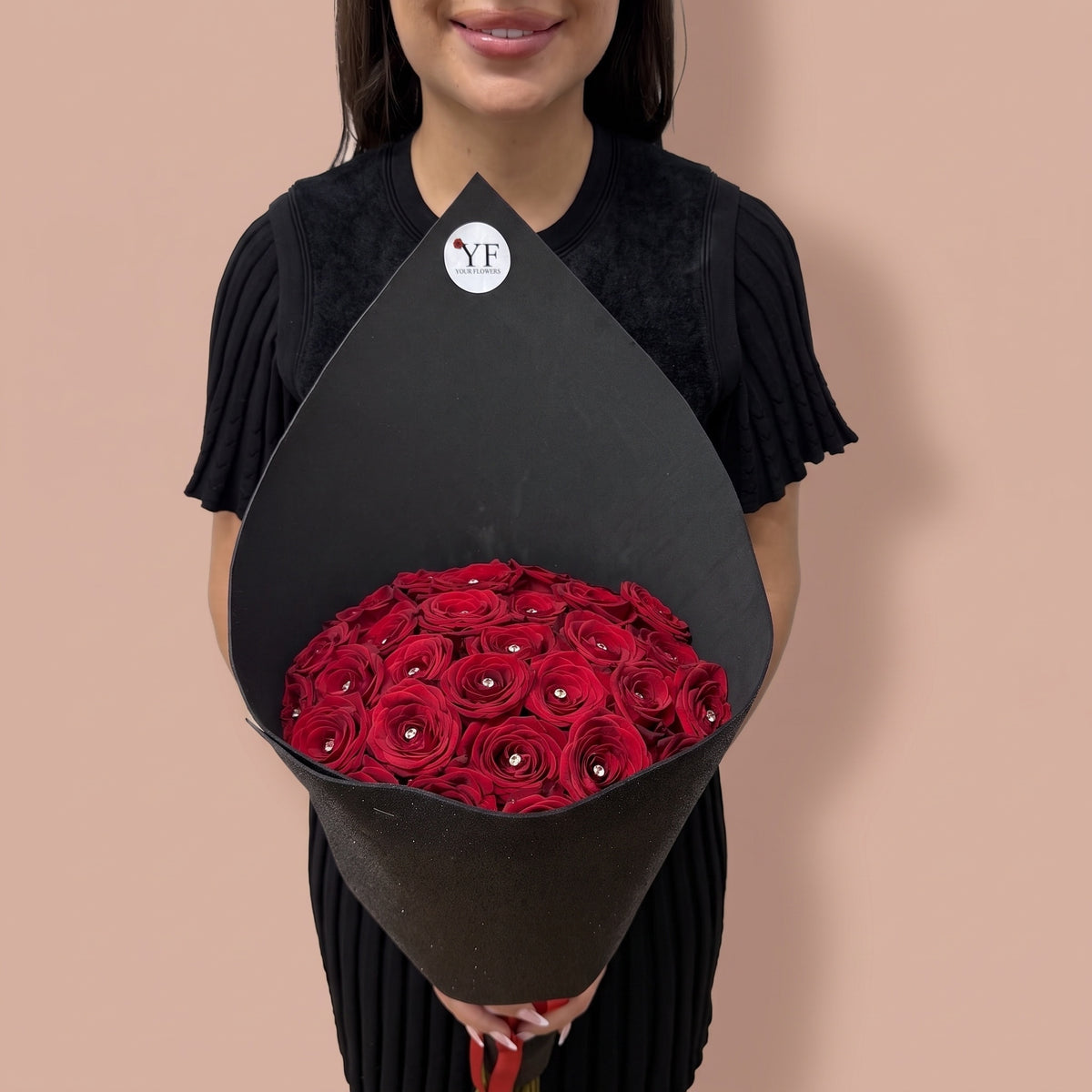 Bouquet Diamants, porté par notre fleuriste