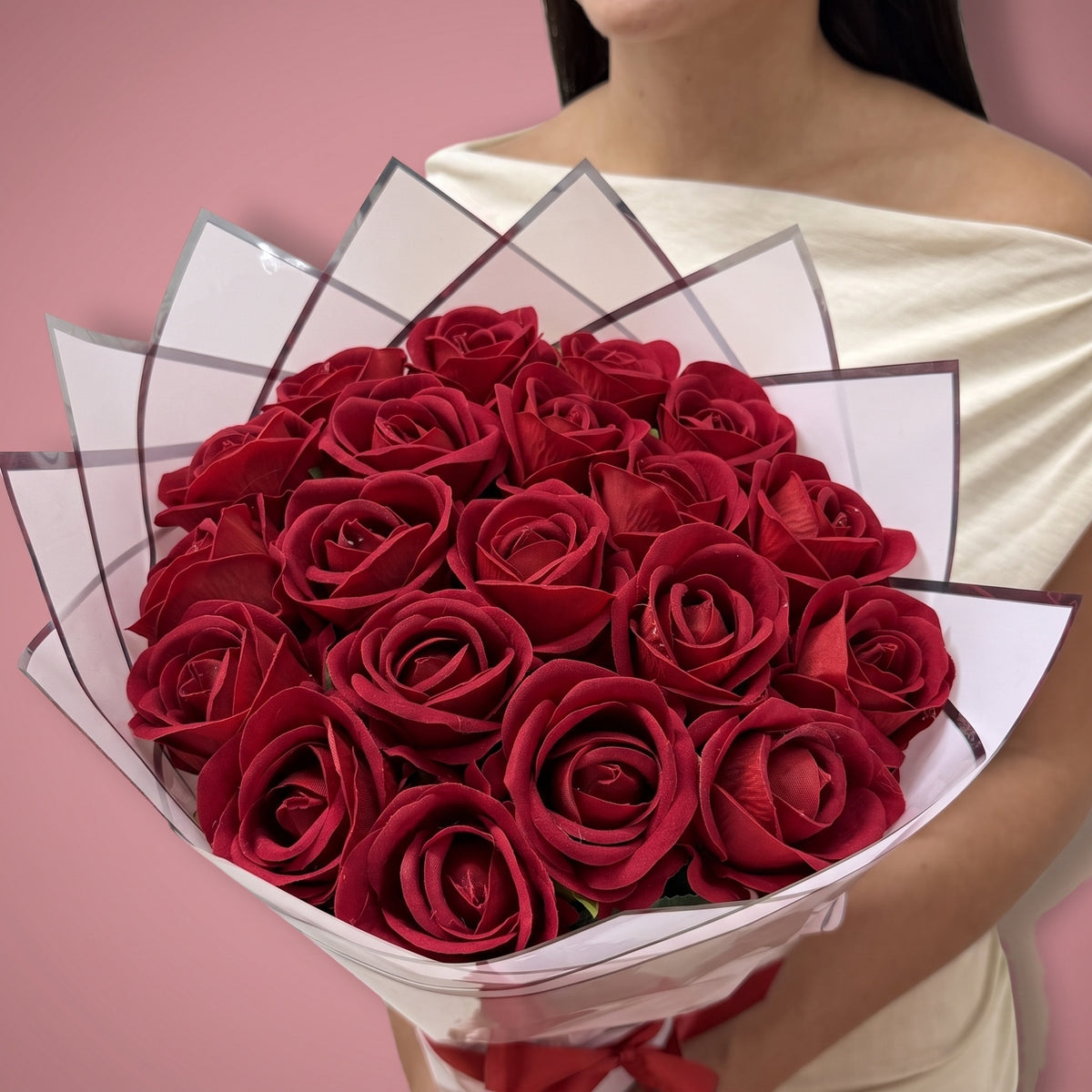 Bouquet Évidence, vu de trois quarts