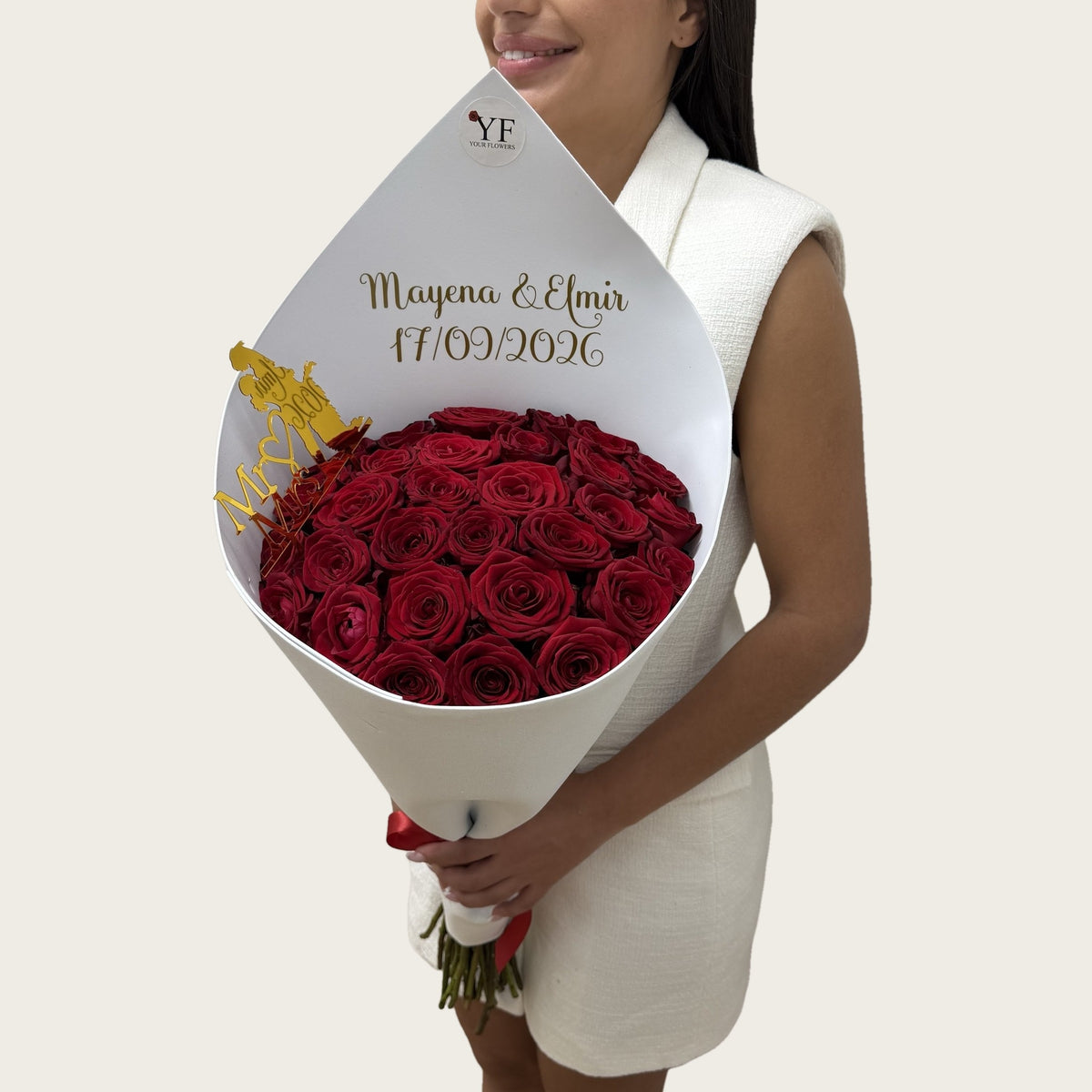 Bouquet Hlel, vu de trois quarts