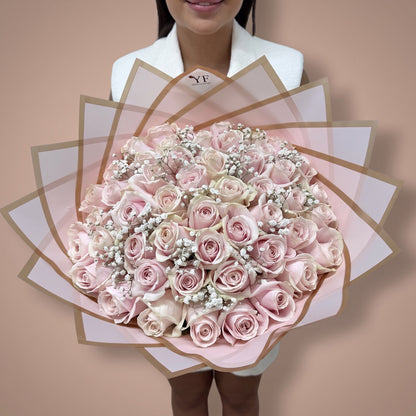 Bouquet Nuage, porté par notre fleuriste