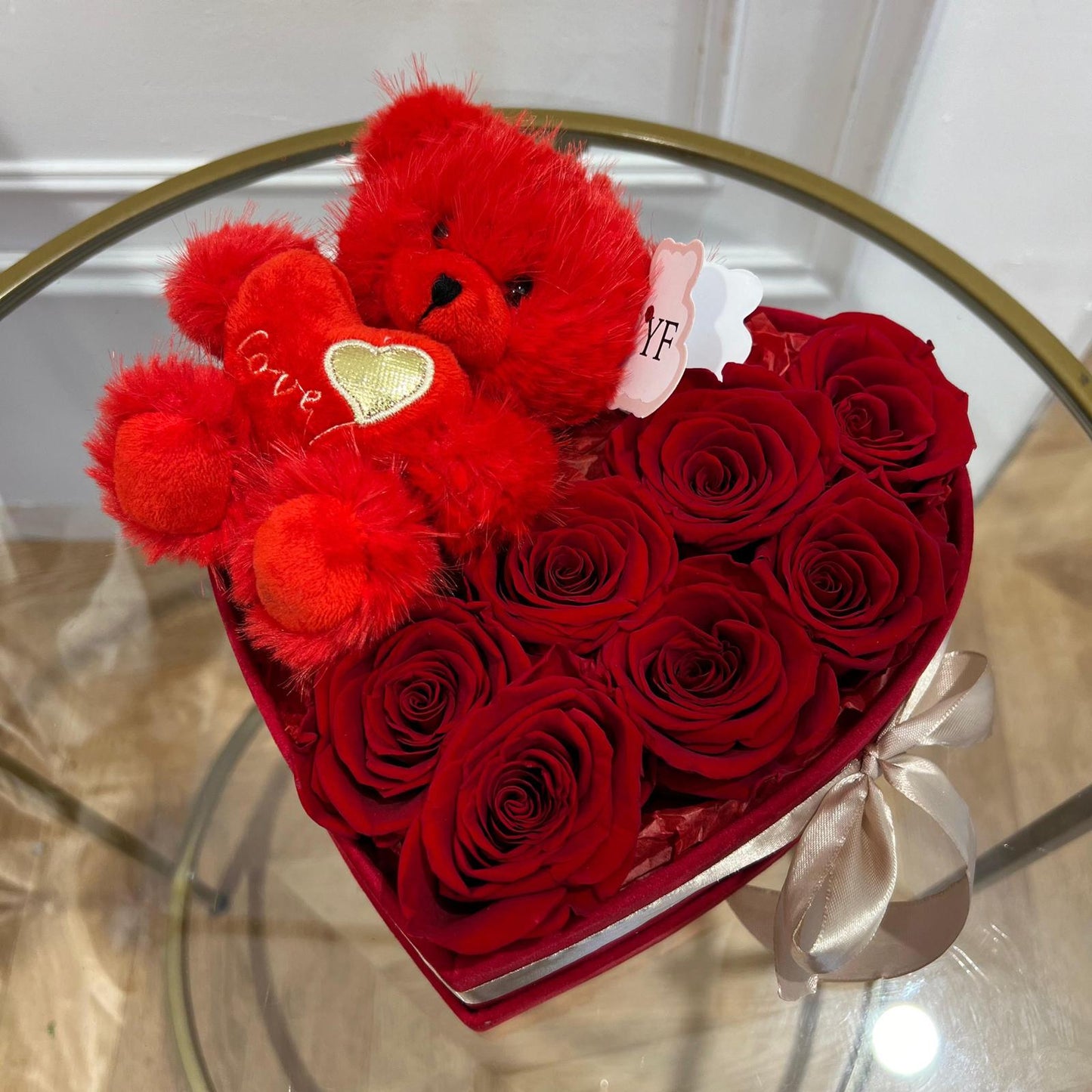 Box Coeur Red