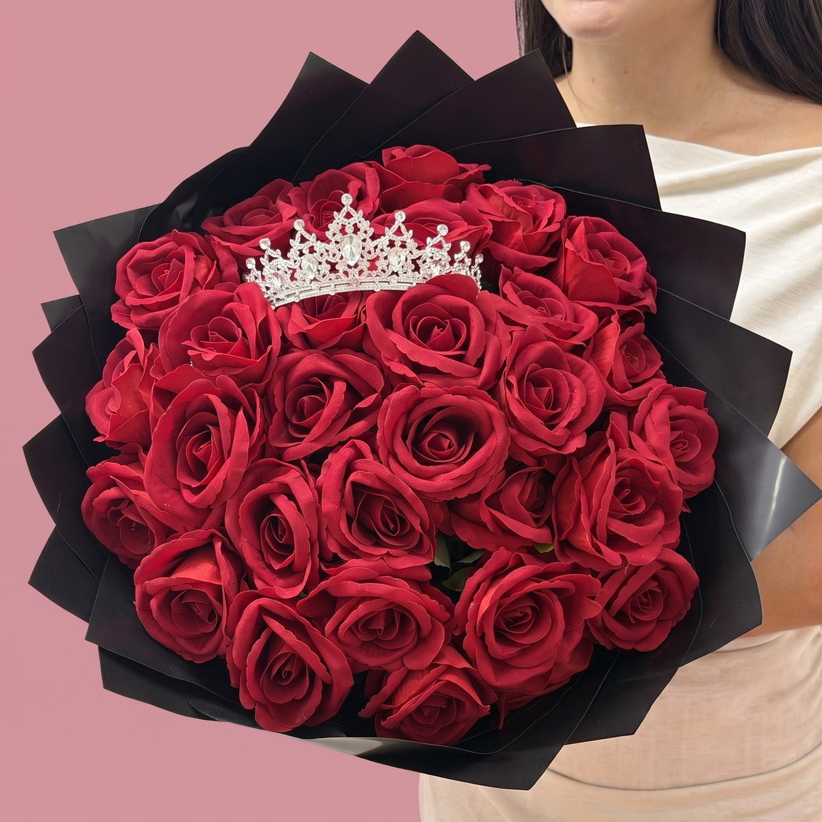 Bouquet Princesse, vu de trois quarts