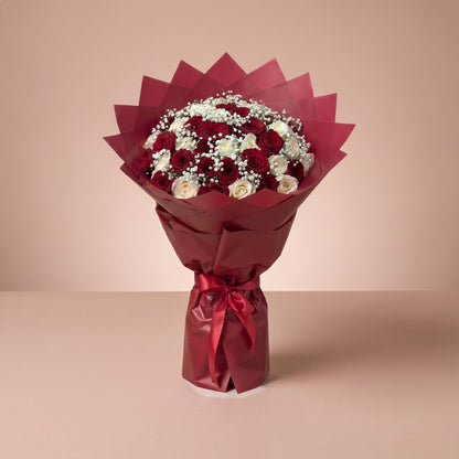 Bouquet Secret, seul sur fond studio