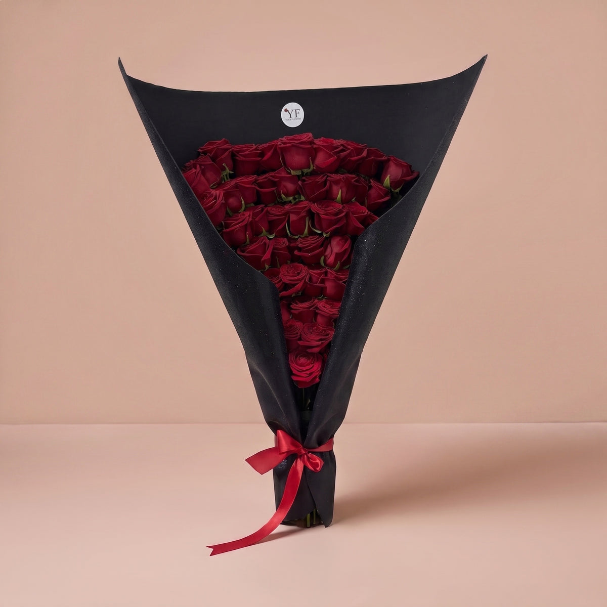 Bouquet Triomphe, seul sur fond studio