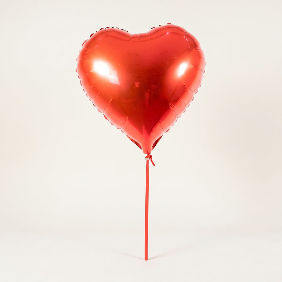 Ballon cœur rouge