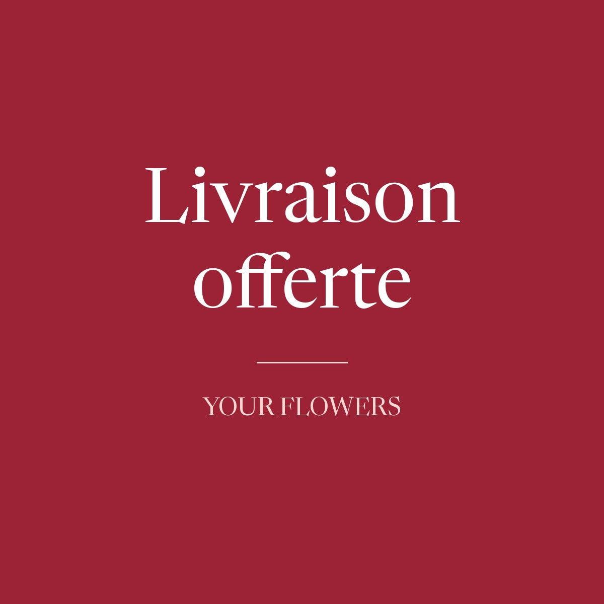 Livraison offerte